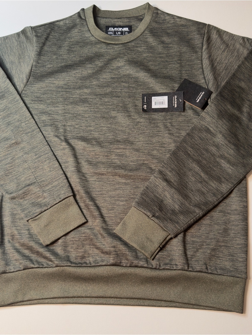 NWT Dakine Men's Liberator Peat Green Heather Size Large (KB6)